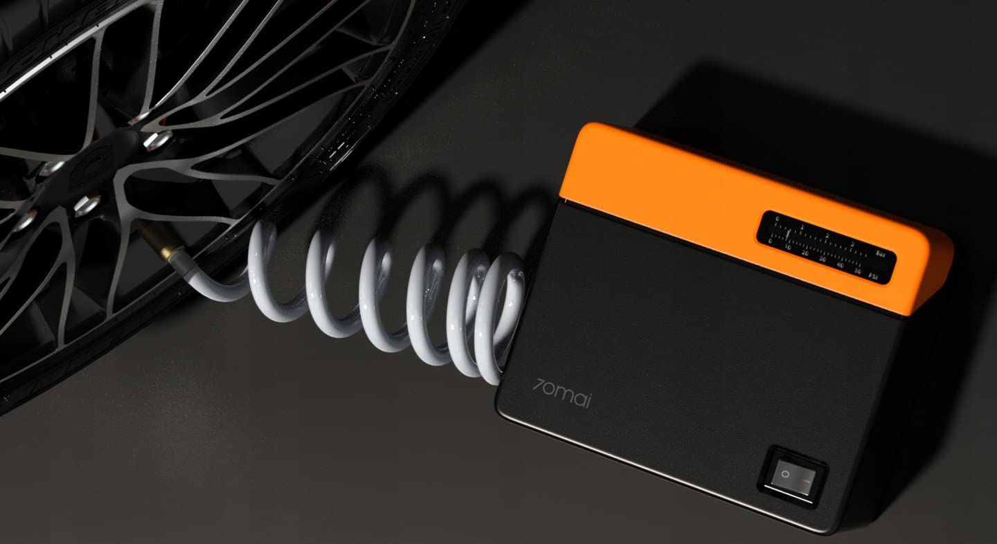 70mai vzduchový kompresor ukázková fotka evtech_cz